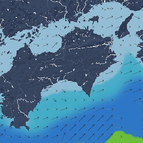 波の高さ(波高)・波向・風向