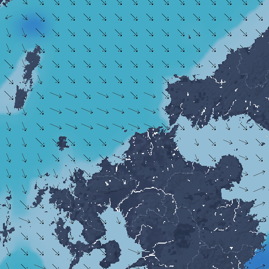 波の高さ(波高)・波向・風向