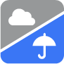 くもりのち雨